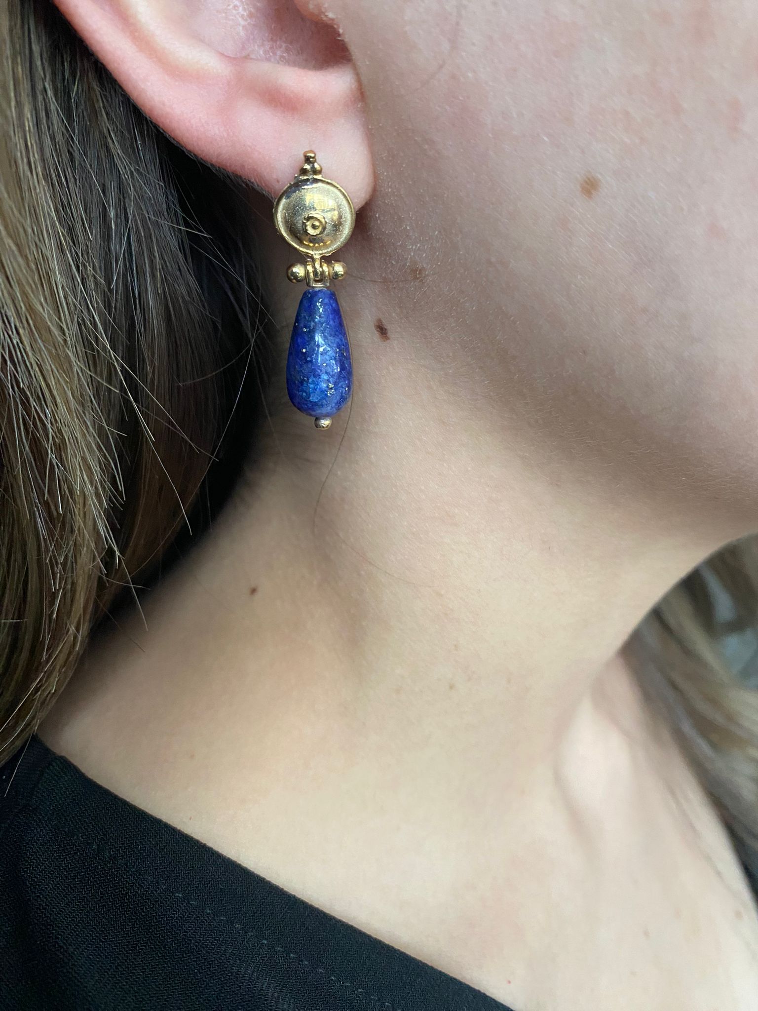 Lucca Lapis Earrings | RS2014