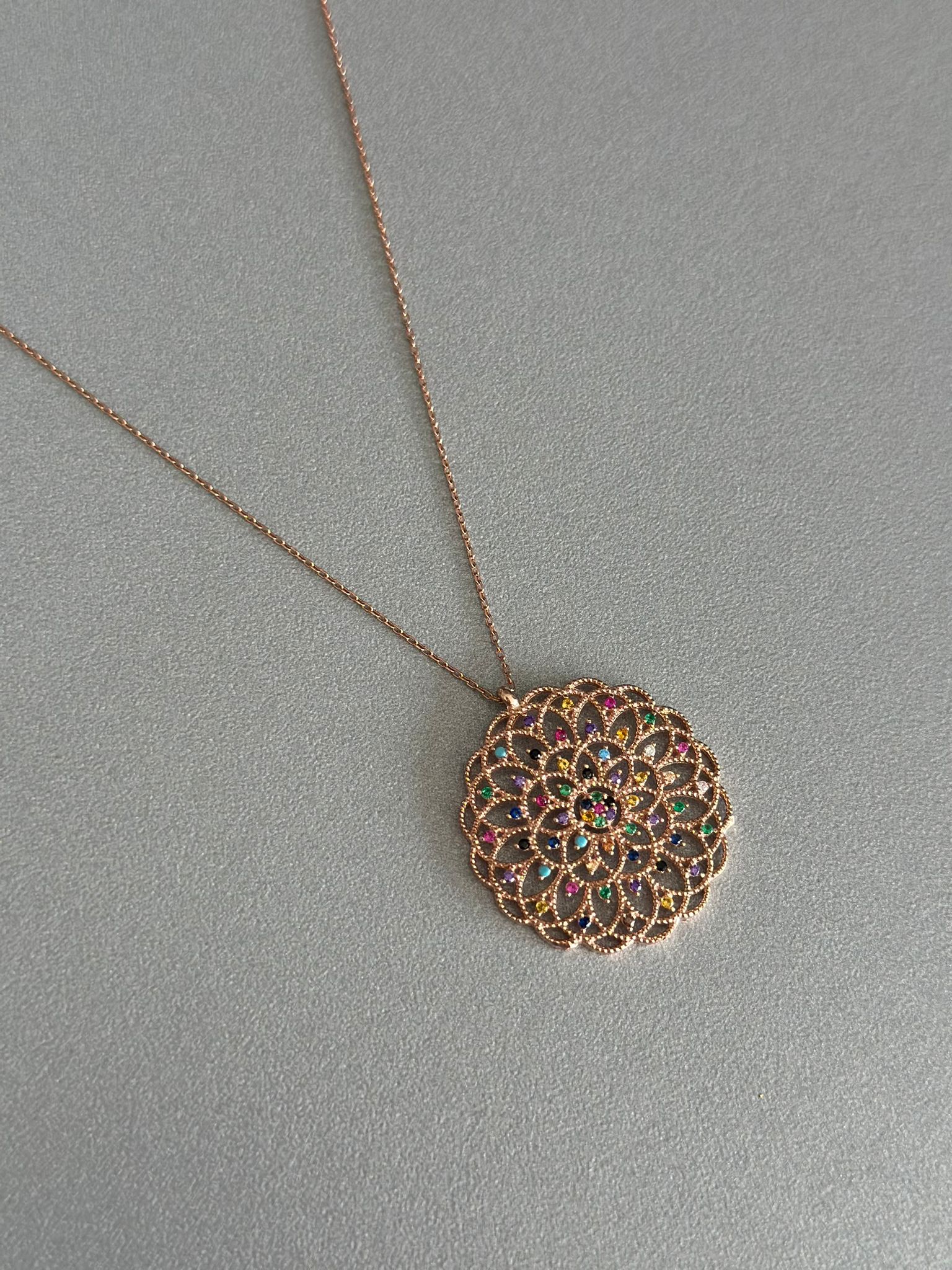 Flower of sales life necklace